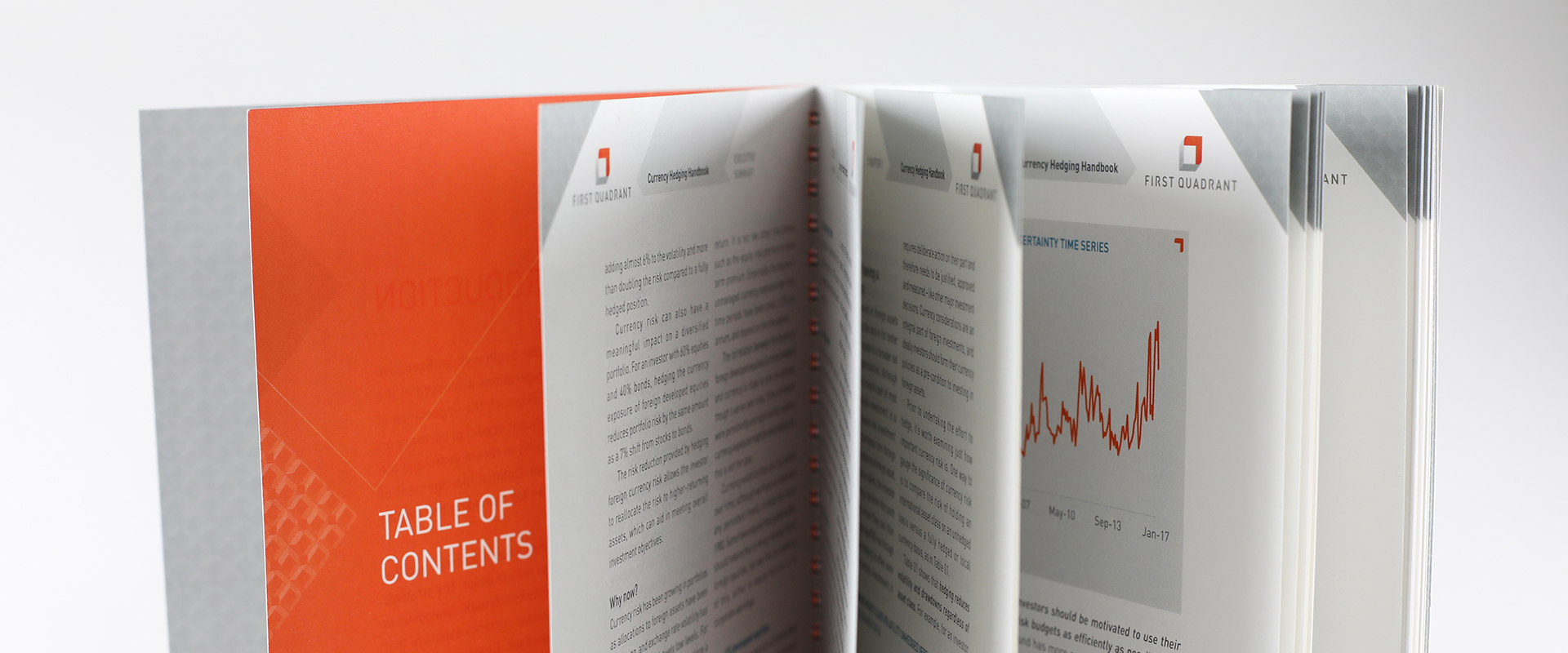 A closeup view of the pages.